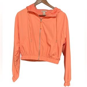 Forever 21 Coral Bomber Jacket